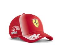 PUMA Scuderia Ferrari F1 2026 Casquette Trucker Enfant Lewis Hamilton - Rouge - Taille Unique