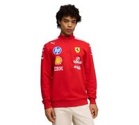 PUMA Scuderia Ferrari F1 2026 Pull Team T7 1/2 Zip Homme - Rouge - Taille : M