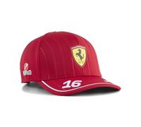 PUMA Scuderia Ferrari F1 Casquette Charles Leclerc Enfant 2025 - Rouge - Taille Unique