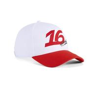PUMA Scuderia Ferrari F1 Casquette Graphique Signature Charles Leclerc #16 - Blanc - Taille Unique
