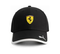 PUMA Scuderia Ferrari F1 Casquette Logo Classique Enfant - Noire - Taille Unique Taille unique