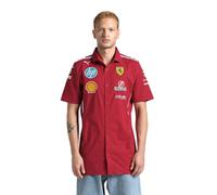 Polo Puma Team Shirt manches courtes rouge jaune bleu - M