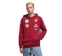 PUMA Scuderia Ferrari F1 Hoodie Équipe 2025 - Rouge - Taille : XXL