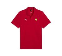 PUMA Scuderia Ferrari F1 Polo Classic Homme - Rosso Corsa - Taille : L