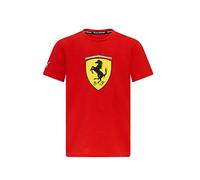 PUMA Scuderia Ferrari F1 T-Shirt Enfant - Rouge - Taille : 164