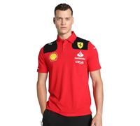PUMA Scuderia Ferrari - Polo de l'équipe 2023 - Rouge - Hommes - Taille: M 763417