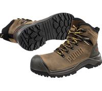 PUMA Sécurité Bottes Iron HD Brown Mid Imperméable Fibre Orteil Semelle S3S