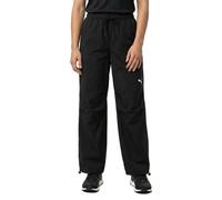 Puma Pantalon de survêtement Wardrobe Essential Parachute Relaxed Fit Femme Noir L