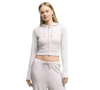 PUMA Hoodie côtelé et zippé Essentials Femme, Vêtements, Rose, XS XS