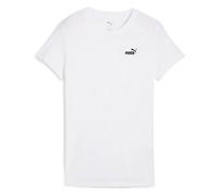 Puma T-shirt ESS Small No.1 Logo Tee, petit logo, Blanc, Mixte