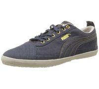 Puma Serve Pro Denim, Chaussures de Ville Homme - Bleu (New Navy/Gold/Brown/White), 40 EU