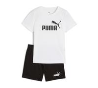 Puma Essentials No.1 Logo Tee And Shorts Set PS Completo per bambini White