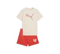 PUMA Set 'Flaming Love' écru / rouge sang, Taille 164