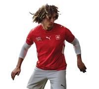 Puma Suisse Sfv 25/26 Replica Home Short Sleeve T-shirt Rouge L Homme