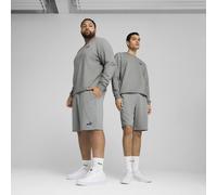 PUMA ESS No. 1 Logo Shorts 10", Short tricoté Homme, Medium Gray Heather, XXL