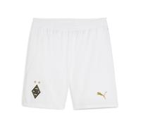 PUMA Short 125e anniversaire Borussia Mönchengladbach Homme, Sport, Blanc/Matte Doré, L L