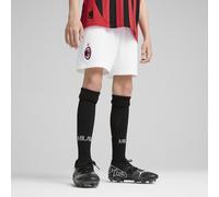 PUMA Short 24/25 AC Milan Enfant et Adolescent, Vêtements, Blanc/Rouge, 5-6Y 5-6Y