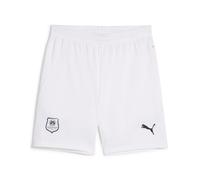 PUMA Short 24/25 Stade Rennais FC Enfant et Adolescent, Vêtements, Blanc/Noir, 9-10Y 9-10Y