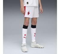 PUMA Short 25/26 AC Milan Enfant et Adolescent, Vêtements, Blanc, 11-12Y 11-12Y