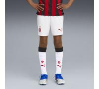 PUMA Short 25/26 AC Milan Enfant et Adolescent, Vêtements, Blanc, 11-12Y 11-12Y