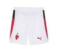 PUMA Short 25/26 AC Milan Homme, Sport, Blanc/Rouge, L L
