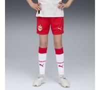 PUMA Short 25/26 FC Rouge Bull Salzburg Enfant et Adolescent, Vêtements, Rouge/Blanc, 5-6Y 5-6Y