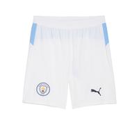 PUMA Short 25/26 Manchester City Homme, Accessoires, Blanc, XS XS