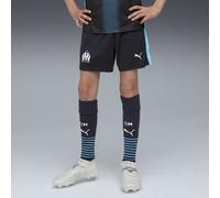 PUMA Short 25/26 Olympique de Marseille Enfant et Adolescent, Vêtements, Navy/Luminous Bleu, 9-10Y 9-10Y