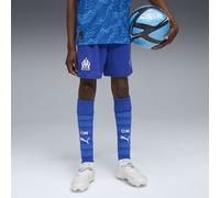 PUMA Short 25/26 Olympique de Marseille Enfant et Adolescent, Vêtements, Vivid Bleu/Azure, 9-10Y 9-10Y