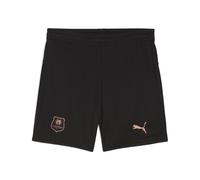 PUMA Short 25/26 Stade Rennais FC Enfant et Adolescent, Vêtements, Noir/Copper, 11-12Y 11-12Y