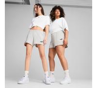 Puma Short 4'' À Petit Logo N° 1 Logo Ess Femme, Vêtements, Light Gris Heather, M