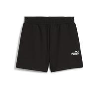 Puma Ess Small N1 Logo 4” Lightweight Sweat Shorts Noir M Femme
