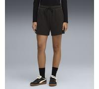 PUMA Her High-Waist Shorts 5", Short tricoté Femme, PUMA Black, M