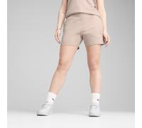 PUMA Short 5" à taille mi-haute ESS ELEVATED Femme, Vêtements, Rose Quartz, L L
