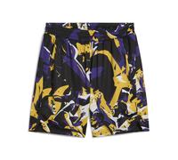 PUMA Short à motif intégral Rival Rage Homme, Sport, Violet/Aop, XS XS