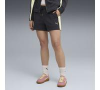 PUMA Short à nervures 10 cm T7 Femme, Vêtements, Bleu, S S