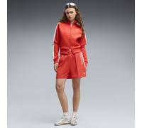 PUMA Short à nervures 10 cm T7 Femme, Vêtements, Rouge, M M