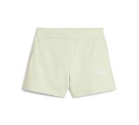 PUMA Short à petit logo Essentials Enfant et Adolescent, Vêtements, Vert, 15-16Y 15-16Y