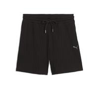 PUMA Short à Taille Haute 5" Her Femme L, Black