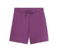 PUMA Short à Taille Haute 5" Her Femme L, Plum Wine Purple