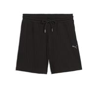 PUMA Short à Taille Haute 5" Her Femme XS, Black