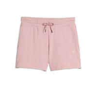 PUMA Short à Taille mi-Haute 5" Essentials Elevated Femme M, Rosy Outlook Pink