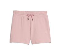 PUMA Short à Taille mi-Haute 5" Essentials Elevated Femme M, Rosy Outlook Pink