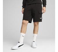 PUMA Short cargo 10" à logo N° 1 Essentials Homme, Vêtements, Noir, XS XS