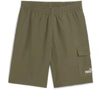PUMA ESS No. 1 Logo Woven Cargo Shorts 9", Short tissé Homme, Loden Green, M
