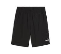 PUMA Ess No. 1 Logo Woven Cargo Shorts 9" tissé, Noir, 3XL Homme