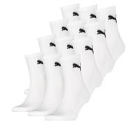 Puma Short Crew Chaussettes 12 Paire, Semelle Bouclette, Unisexe 3/4 / Couleur