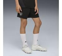 PUMA Short d’entraînement Manchester City Enfant et Adolescent, Vêtements, Noir/Silver, 5-6Y 5-6Y