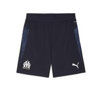 PUMA Short d’entraînement Olympique de Marseille Homme S, New Navy White Blue