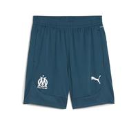 PUMA Short d’entraînement Olympique de Marseille Homme XS Ocean Tropic White Blue